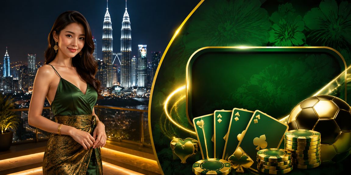 Permainan Teen Patti bertema Kuala Lumpur dengan reka bentuk moden