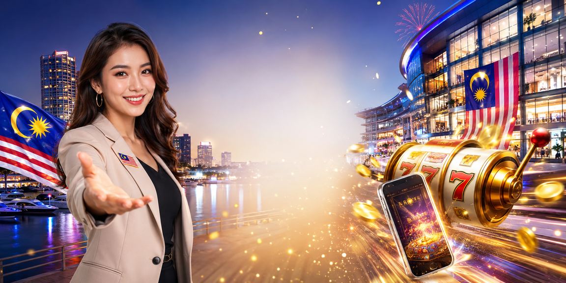 Permainan slot bertemakan Malaysia dengan grafik warna-warni